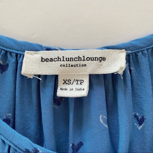 Beachlunchlounge lexi off shoulder ruffle top Heart printed Size XS - Picture 8 of 9